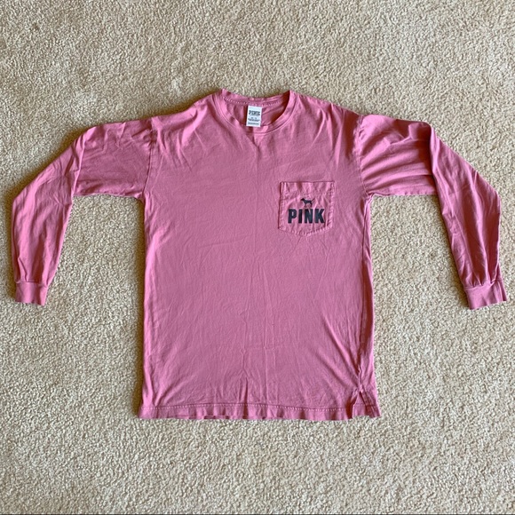 PINK Victoria's Secret Tops - Oversized PINK Shirt